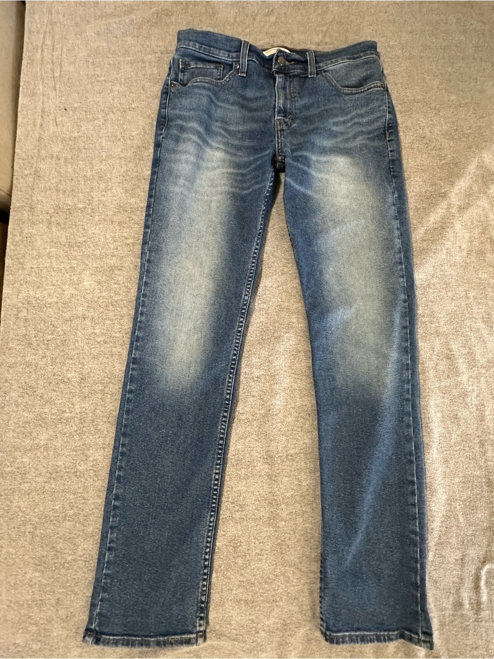 Signature by Levi Strauss & Co. Men’s Blue Denim Jeans Slim Fit Tapered Stretch